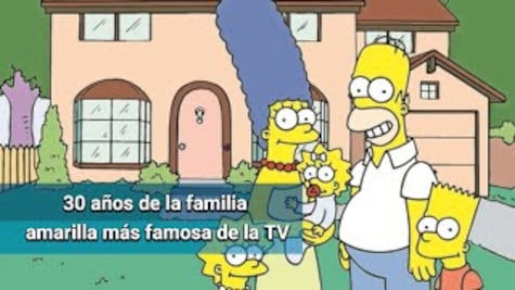 "Los Simpson" cumplen 30 años de transmisión ininterrumpida en televisión 