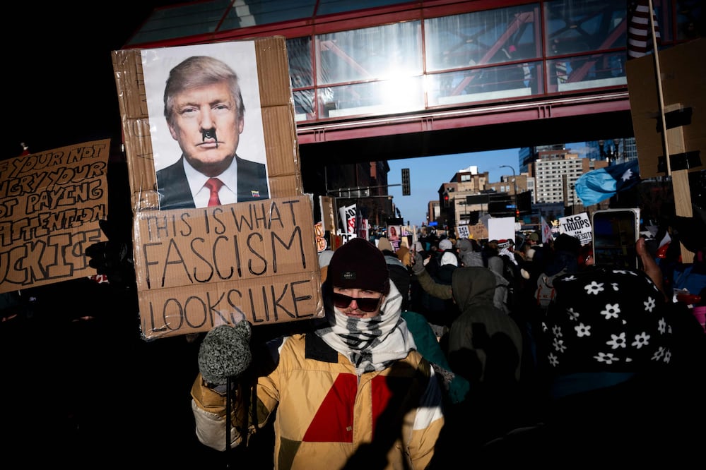 Protestas en Minneapolis (23/01/2026) Fotos: AFP/ Roberto Schmidt