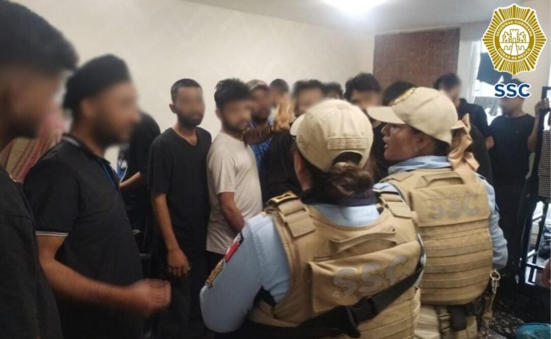 Rescate de migrantes. Foto: Especial