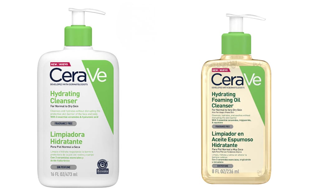 La limpieza es el primer paso para resetear la piel después de las fiestas y eliminar maquillaje. impurezas y resecar. Foto: Cerave