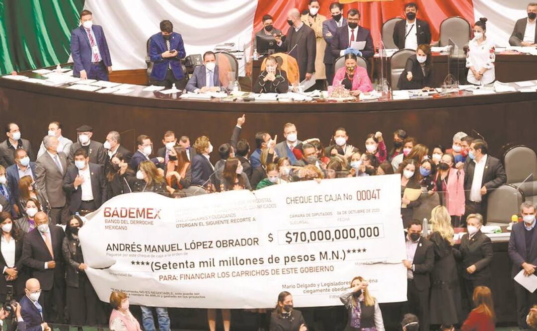 Aunque la oposición en la Cámara de Diputados intentó detener la extinción de fideicomisos, no lo logró. Foto: ARCHIVO EL UNIVERSAL