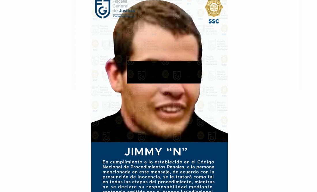 Fiscalía Capitalina determinó judicializar la indagatoria y llevar ante un juez de control al atacante del Metro (21/11/2024). Foto: Especial