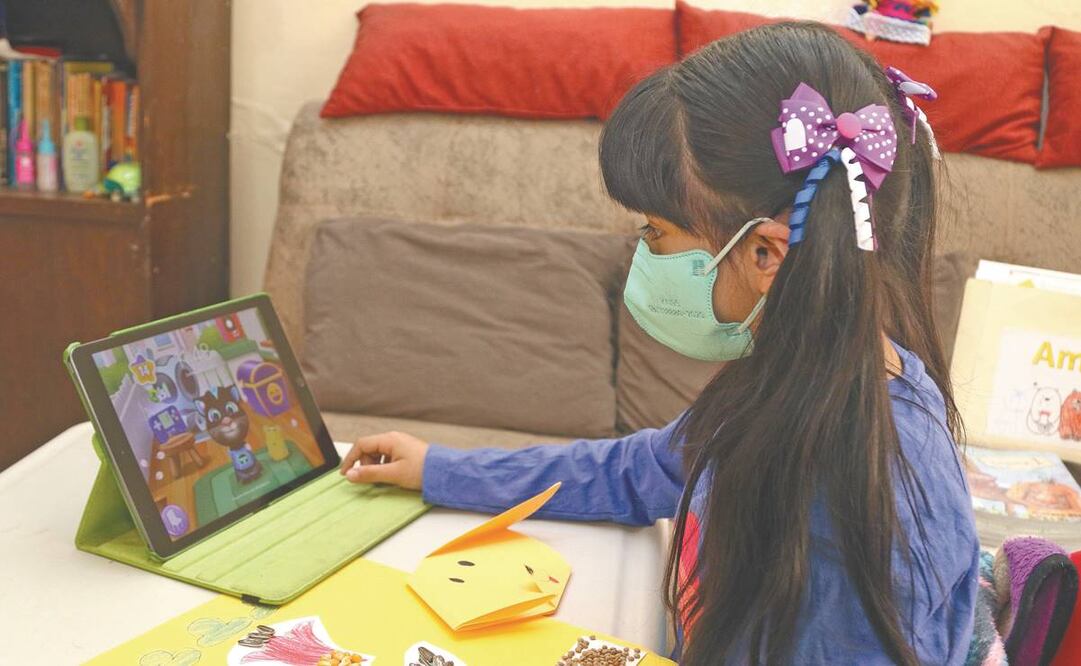 Los niños padecieron el confinamiento, debido a que no asistieron a clases presenciales por más de un año: DIF. Foto: EL UNIVERSAL