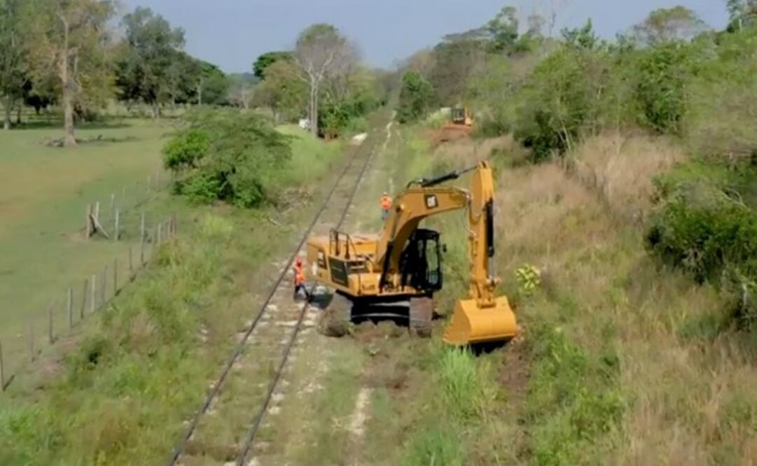 Los trabajos se suspendieron en el tramo tres (Calkiní-Izamal) en Yucatán. Foto: Especial