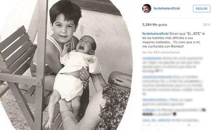 Fernando del Solar bromea en Instagram
