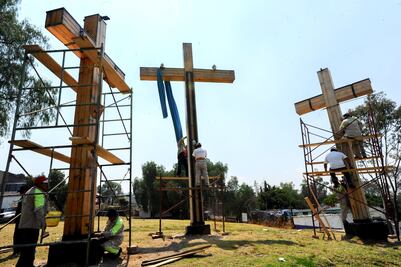 Iztapalapa, lista para actividades de Semana Santa