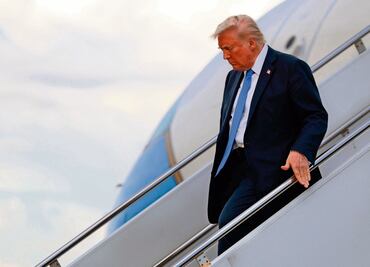 Buena y cordial, charla con Trump: Presidenta