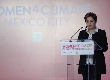 Empoderamiento femenino, clave para combatir cambio climático: Patricia Espinosa