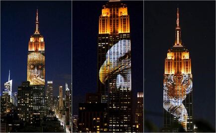 Especies en peligro iluminan el Empire State