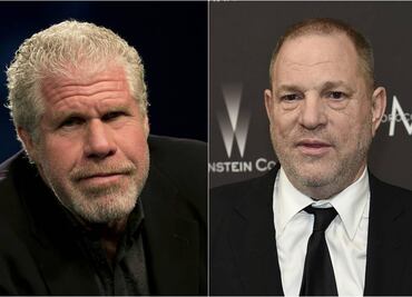 Ron Perlman orinó en sus manos antes de saludar a Weinstein