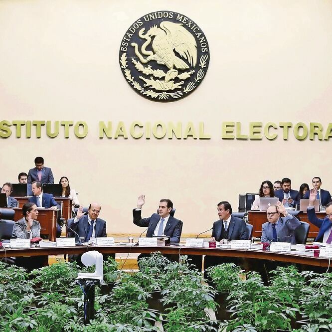 El INE aprobará el acuerdo para la distribución del presupuesto a partidos. (ARCHIVO EL UNIVERSAL)