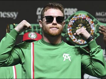 'Canelo' tendrá fiesta con el reggaetonero Ozuna tras pelea con Jacobs