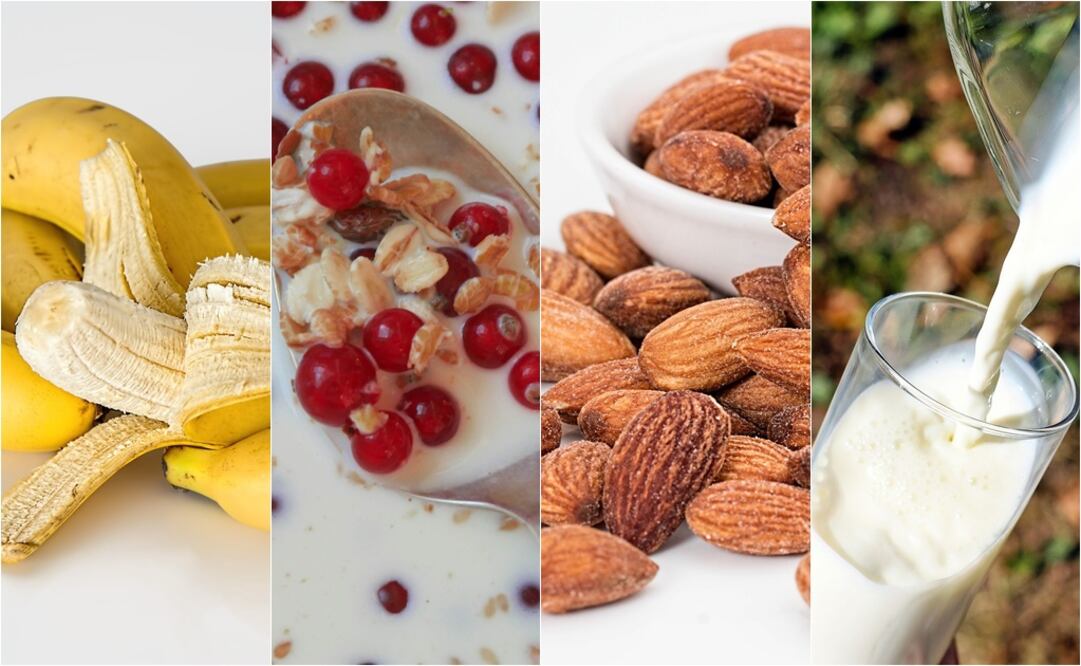 Estos alimentos son fuentes naturales de triptófano, que hacen que se concilie el sueño fácilmente. (Foto: Cortesía de Pixabay) 