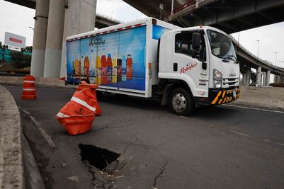 Alcaldía Iztapalapa cierra Puente de la Concordia por grieta de más de 6 metros; Secretaría del Agua reporta hundimiento