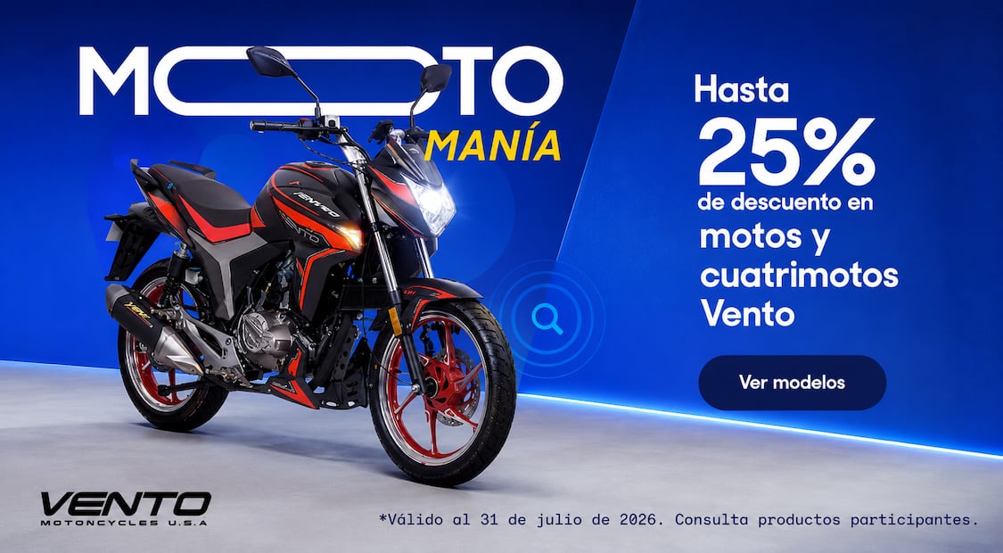 Coppel cuenta con promociones en motocicletas de la marca Vento. Foto: Coppel