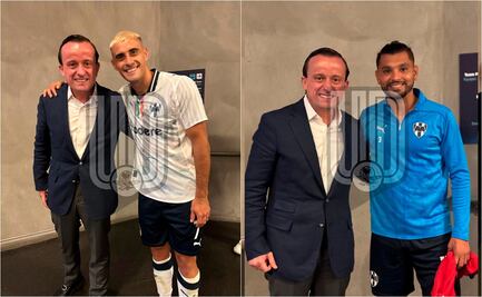 Mikel Arriola felicita a los jugadores de Rayados tras su triunfo en el Mundial de Clubes; así se vivió el momento