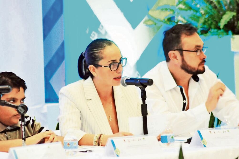 La magistrada Verónica Acacio Trujillo es una de las propuestas para ocupar la presidencia del Tribunal Superior de Justicia de Quintana Roo (CORTESÍA)