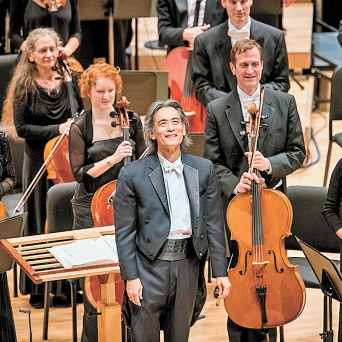 Kent Nagano, al frente de la Orquesta Sinfónica de Montreal, en su gira de despedida. CORTESÍA FIC