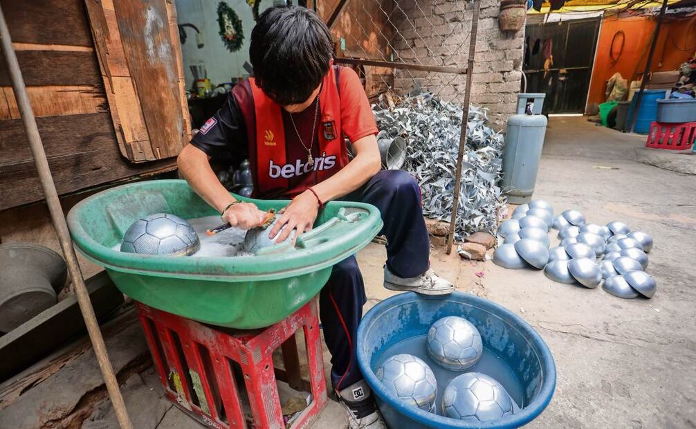 Las piezas se fabrican en la localidad de Cuautlalpan, en el municipio de Texcoco, en el Estado de México. Foto: Luis Camacho/EL UNIVERSAL