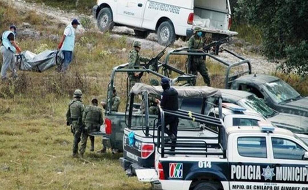 The bodies were found around 7:00 am, according to the officers of the State Police. (Photo: Archive/EL UNIVERSAL )