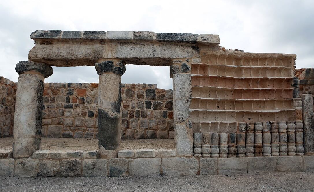 Vista de la zona arqueológica maya de Xiol, el 26 de mayo de 2022. Foto: EFE/Lorenzo Hernández