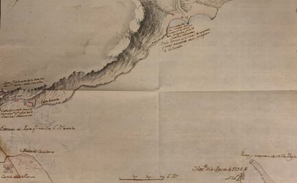Descubren mapa inédito de la Bahía de La Habana de 1798