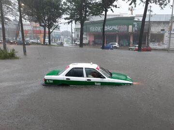 Suman 32 municipios golpeados por las lluvias en Veracruz; hay más de 3,000 viviendas afectadas