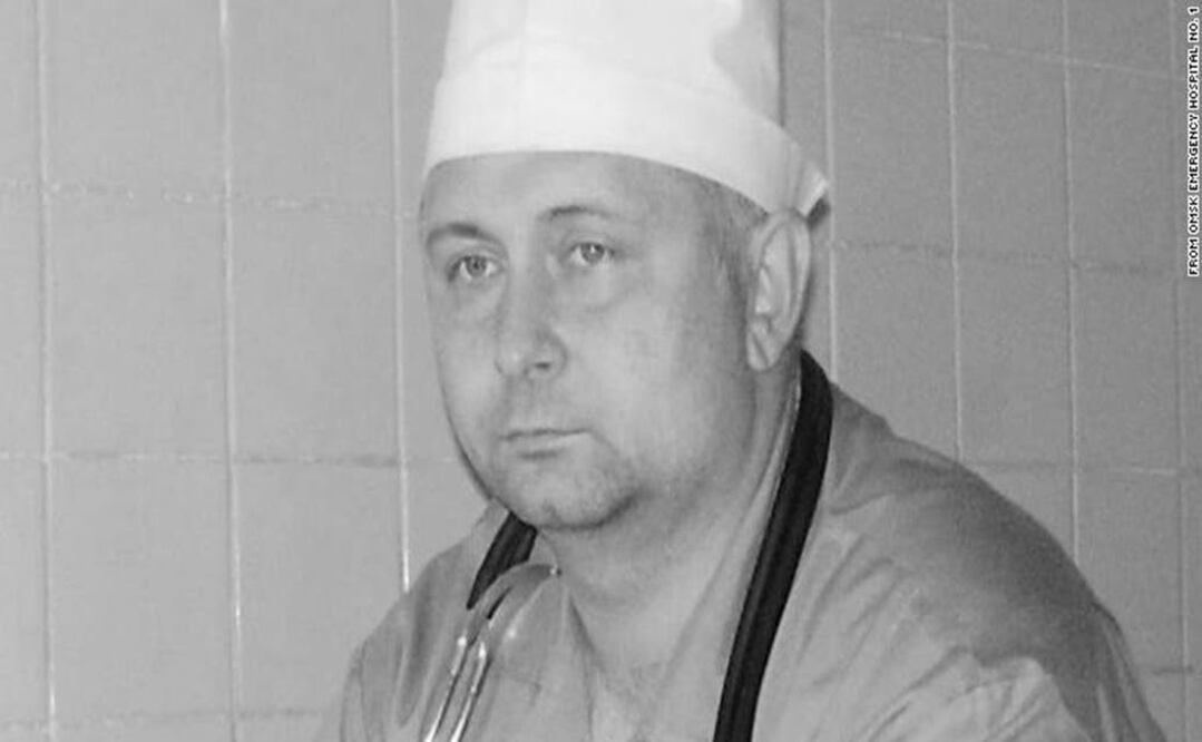 El médico que atendió a Navalny tras su envenenamiento. Foto: Hospital de Omsk