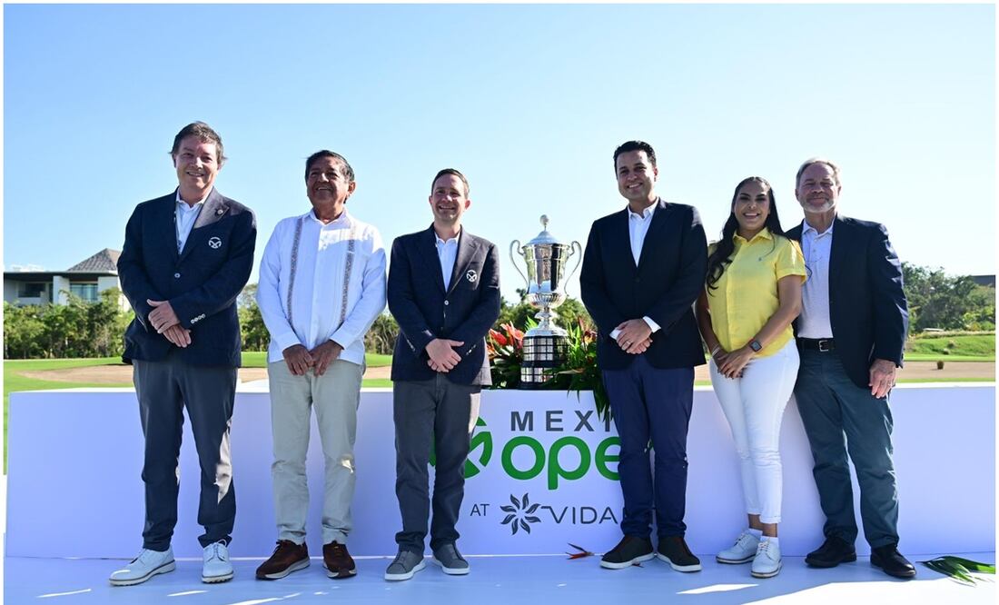 Se realizó la inauguración del Mexico Open at Vidanta 2024 / FOTO: Cortesía del Mexico Open at Vidanta 2024