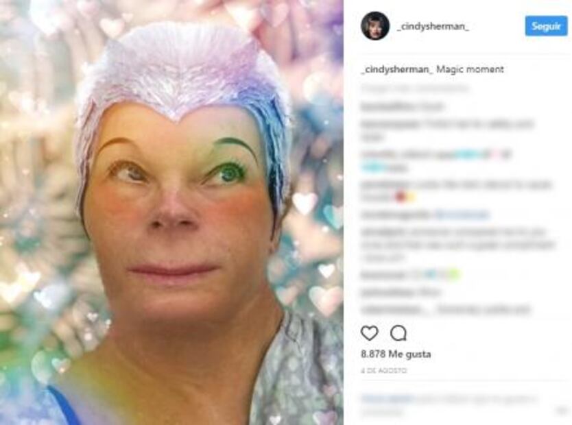 A sus 63 años, Cindy Sherman entra a Instagram