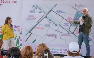 Segiagua informa que tanques tormenta en Calzada Ignacio Zaragoza se terminarán en julio; titular pide paciencia a vecinos