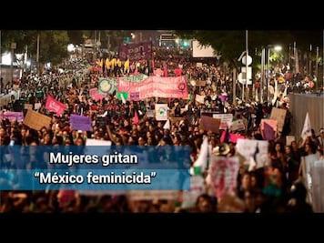 Marchan 3 mil mujeres contra la violencia