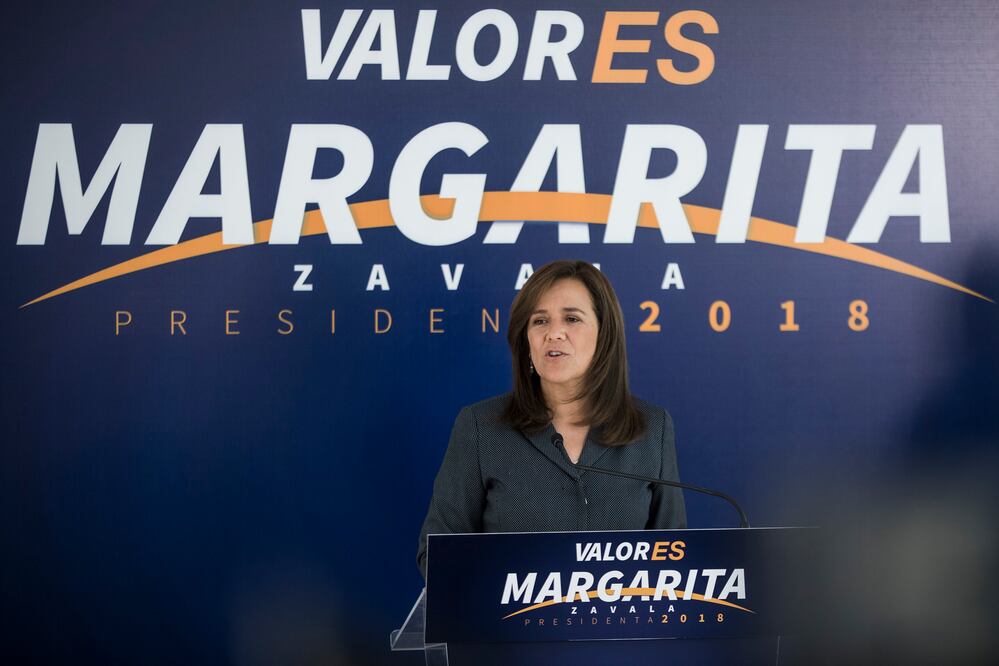 La ex primera dama lanzó su nueva imagen para la intercamaña. /Cristopher Rogel Blanquet - EL UNIVERSAL