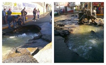 Se registra fuga en ducto del Cutzamala en Atizapán