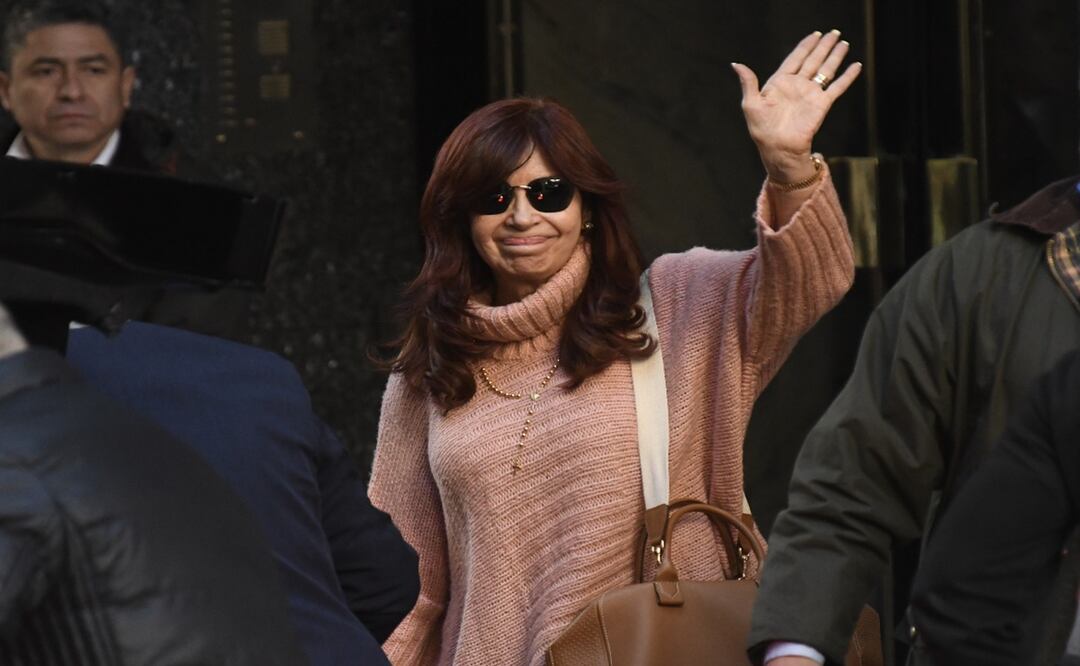 Cristina Fernández, vicepresidenta de Argentina. Foto: AP