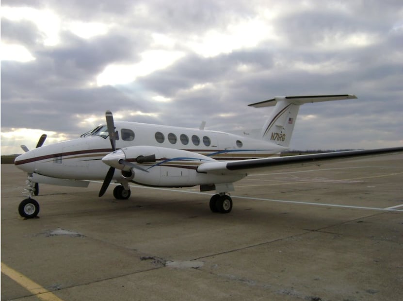 Modelo: Beechcraft Super King Air 200. Foto: FlightAware.com