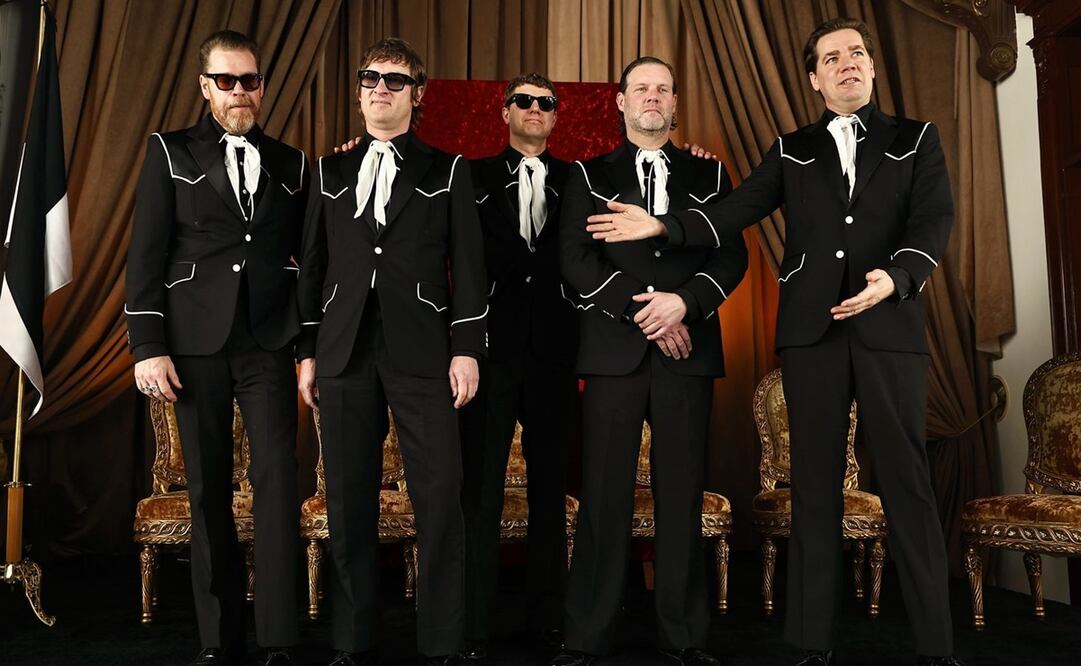 La banda visitó la CDMX para presentar su nuevo disco. Foto: Berenice Fregoso/ EL UNIVERSAL.