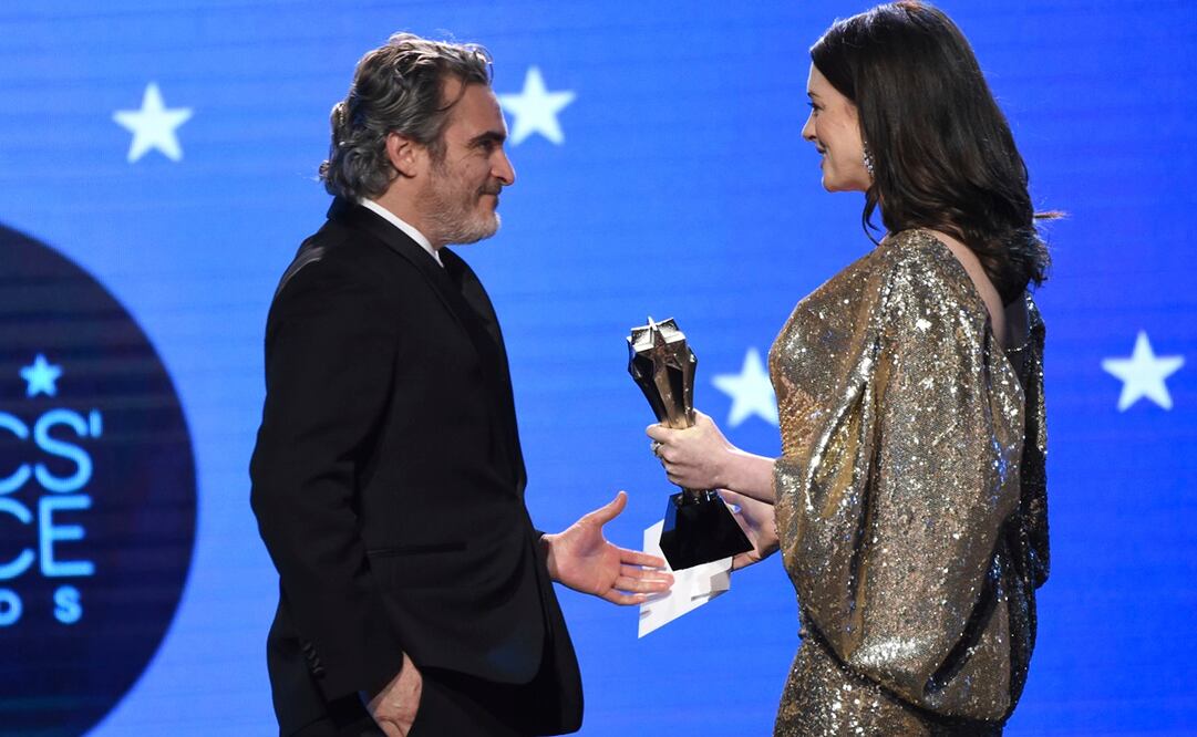 Joaquin Phoenix fue considerado el mejor actor por "Joker".  Foto: AFP