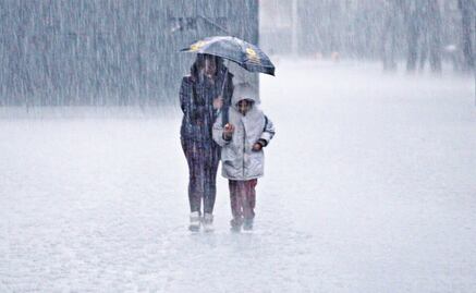 Prevén miércoles con lluvia intensa y granizo en CDMX