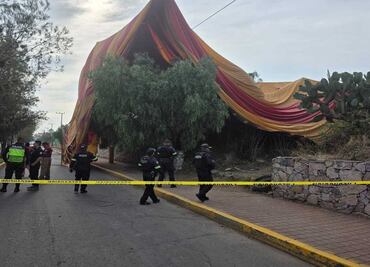 VIDEO: Se desploma globo aerostático en San Martín de las Pirámides, Teotihuacán; hay 12 lesionados