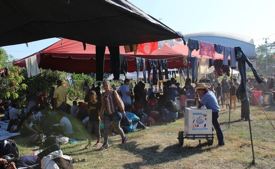 Los migrantes que no han cruzado a México, en su mayoría, pretenden llegar a Estados Unidos (Foto: EFE)