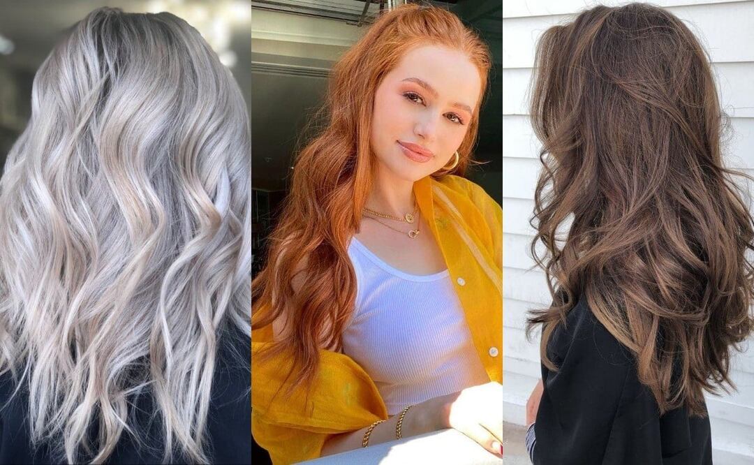 Colores de pelo que te harán lucir más joven. Fotos: Pinterest / Instagram @madelame