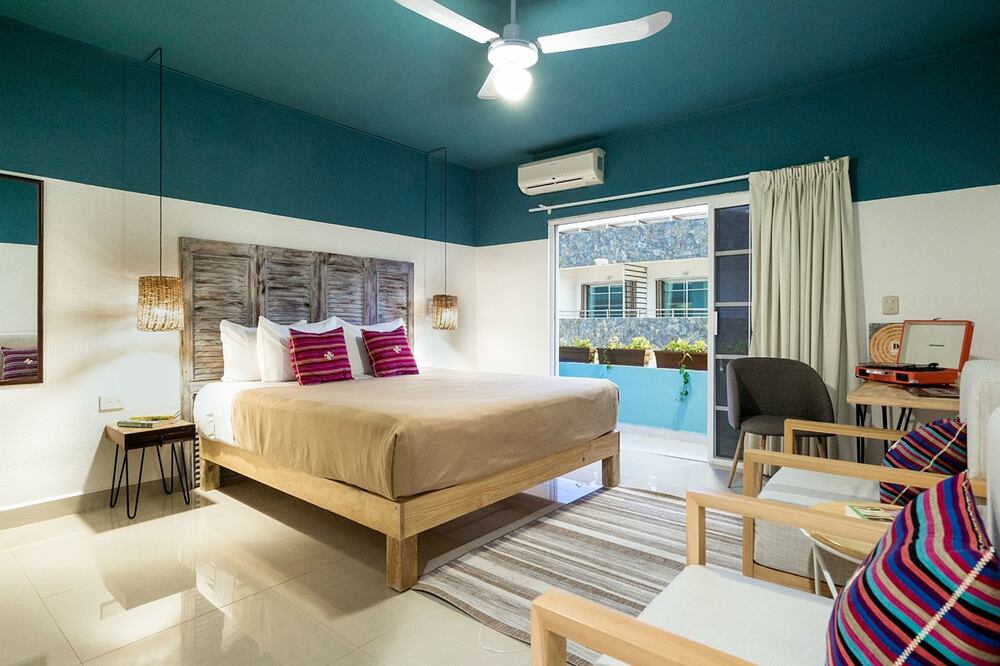 Suite en Selina Playa del Carmen. Foto: Cortesía