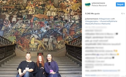 Julianne Moore pasea por la CDMX