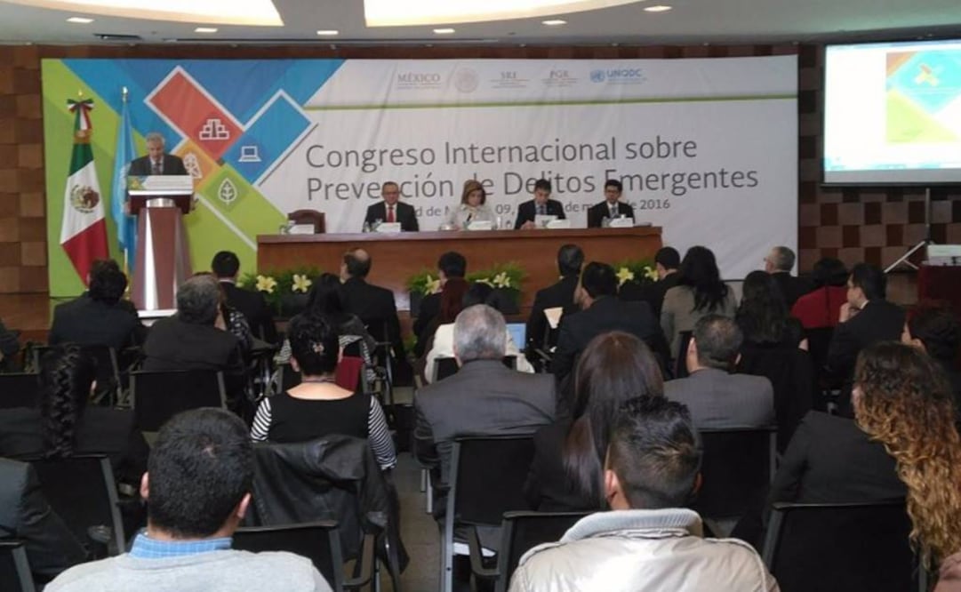 Dicho congreso arrancó hoy y culminará este viernes. (FOTO de Twitter: @PGR_mx)