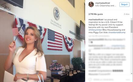 Alicia Machado votará contra Donald Trump