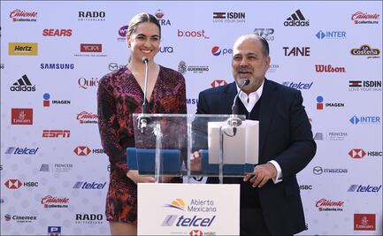 Presentaron lista de jugadores para el Abierto Mexicano de Tenis