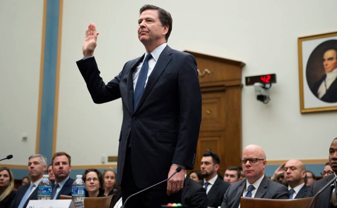 Comey compareció hoy ante el Comité Judicial de la Cámara de Representantes de Estados Unidos (Foto: EFE)
