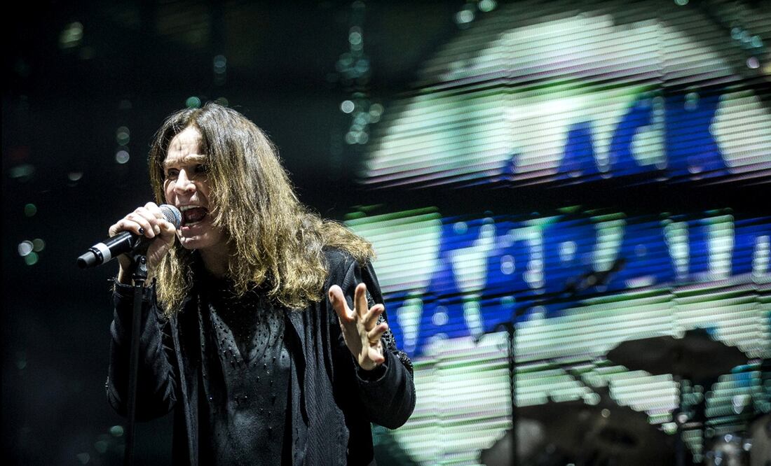 El cantante y líder de Black Sabbath, Ozzy Osbourne durante un concierto en Budapest, el 6 de junio de 2016. Foto: EFE