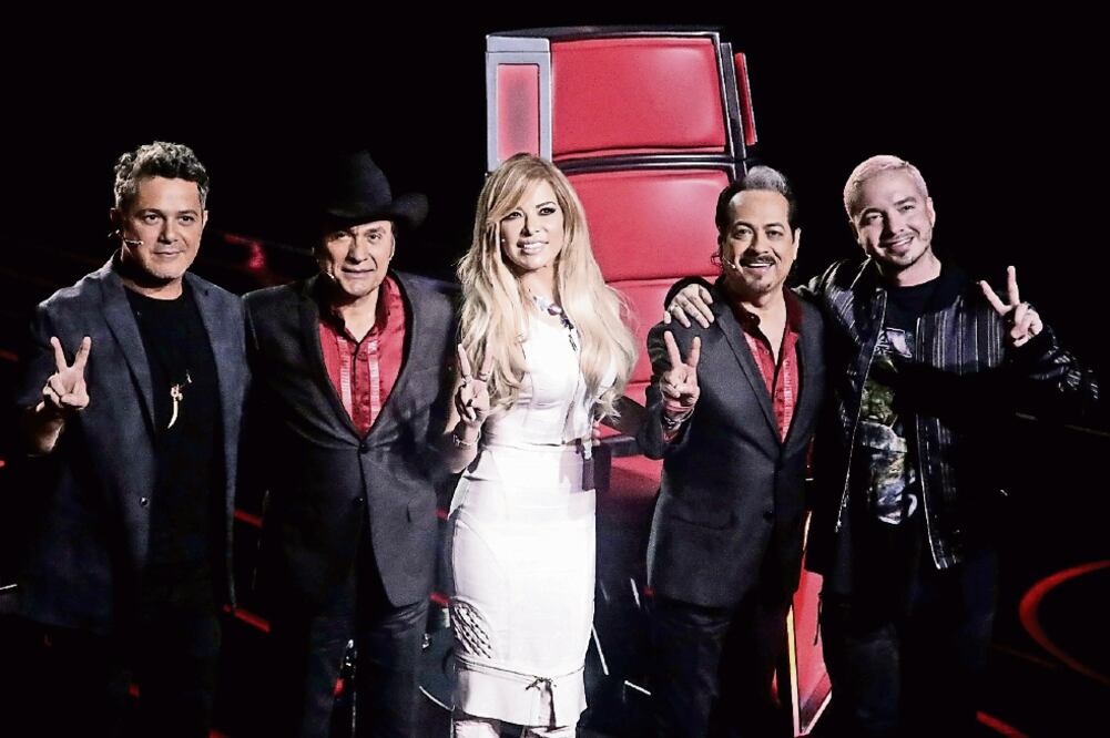Alejandro Sanz, Los Tigres del Norte, Gloria Trevi y J Balvin serán los coaches de la quinta edición de 'La Voz México' (LEJANDRA LEYVA. EL UNIVERSAL)
